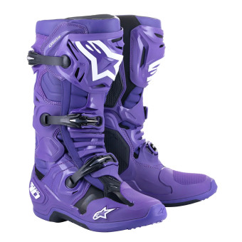 Botas Motocross Alpinestars Tech 10 Ultraviolet Black Botas Motocross Alpinestars Tech 10 Ultraviolet Black