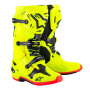 Botas Motocross Alpinestars Tech 10 Amarillo Fluo Negro Rojo Fluo