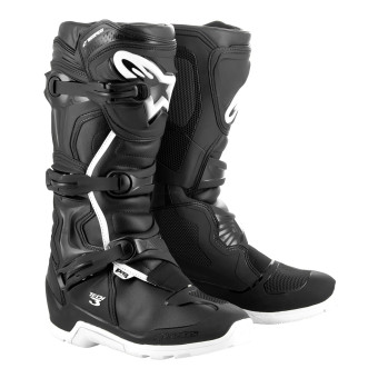 Botas Motocross Alpinestars Tech 3 Enduro Impermeable Negro Blanco Botas Motocross Alpinestars Tech 3 Enduro Impermeable Negro Blanco