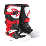 Botas Motocross Alpinestars Tech 3S Youth Blanco Negro Rojo Brillante