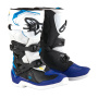 Botas Motocross Alpinestars Tech 3S Youth Blanco Negro Esmalte Azul