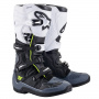 Botas Motocross Alpinestars TECH 5 Negro Gris oscuro Blanco