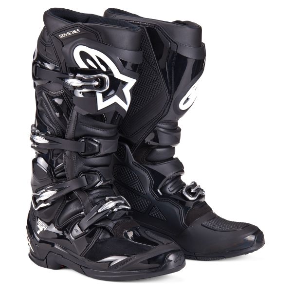 Botas Motocross Alpinestars Tech 7 Black Black