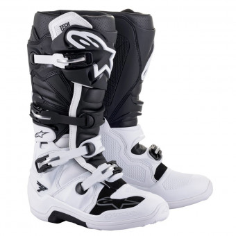 Botas Motocross Alpinestars TECH 7 White Black