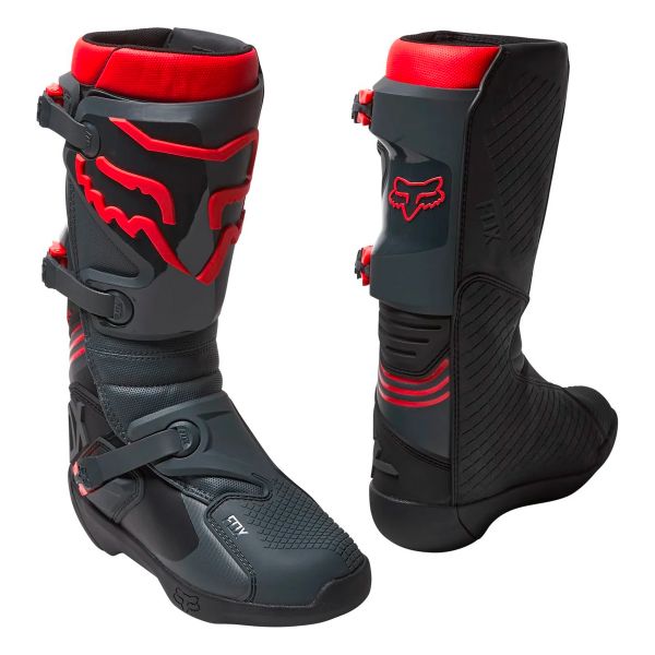 Botas Motocross FOX Comp Boot Black Grey