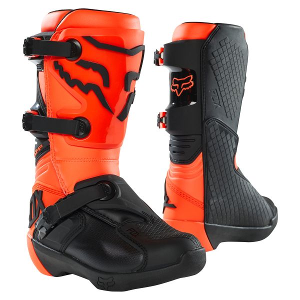 Botas Motocross FOX Comp Boot Buckle Fluo Orange Ni�o