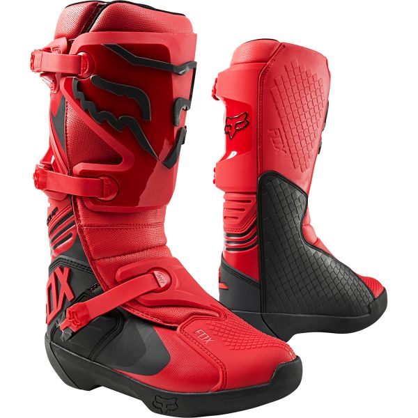 Botas Motocross FOX Comp Flame Red Boot