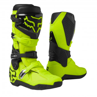 Botas Motocross FOX Motion Boot Flo Yellow Botas Motocross FOX Motion Boot Flo Yellow