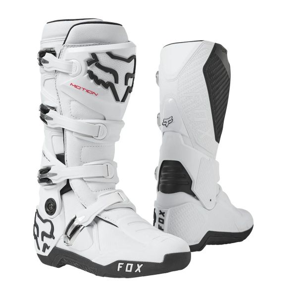 Botas Motocross FOX Motion Boot White