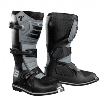 Botas Motocross SHOT Race 2 Black Grey Botas Motocross SHOT Race 2 Black Grey