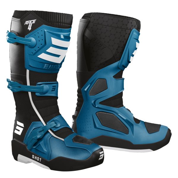 Botas Motocross SHOT Carrera 4 Azul