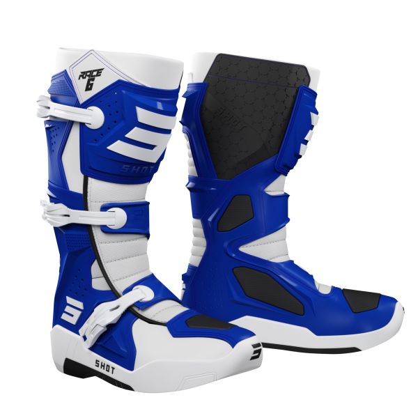 Botas Motocross SHOT Race 6 Blue Botas Motocross SHOT Race 6 Blue