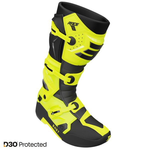 SHOT Carrera 8 Amarillo Neón