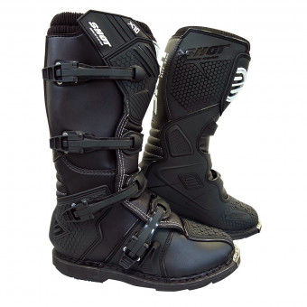 Botas Motocross SHOT X10 2.0 Black Botas Motocross SHOT X10 2.0 Black