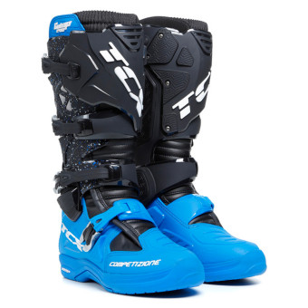 Botas Motocross TCX Comp Evo 2 Michelin Black Blue