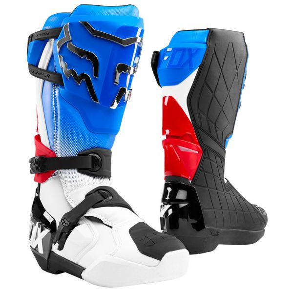 Botas Motocross FOX Comp R Boot Blue Red