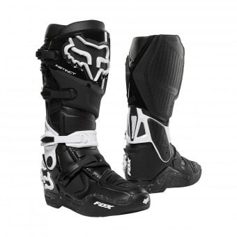 Botas Motocross FOX Instinct Negro Blanco
