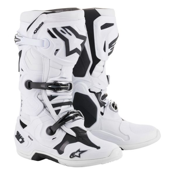 Botas Motocross Alpinestars Tech 10 Supervented Blanco Botas Motocross Alpinestars Tech 10 Supervented Blanco