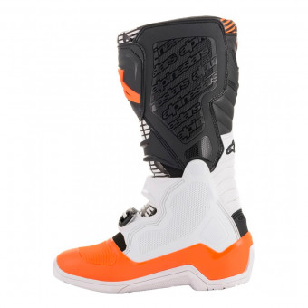 Alpinestars Tech 5 White Black Orange Fluo