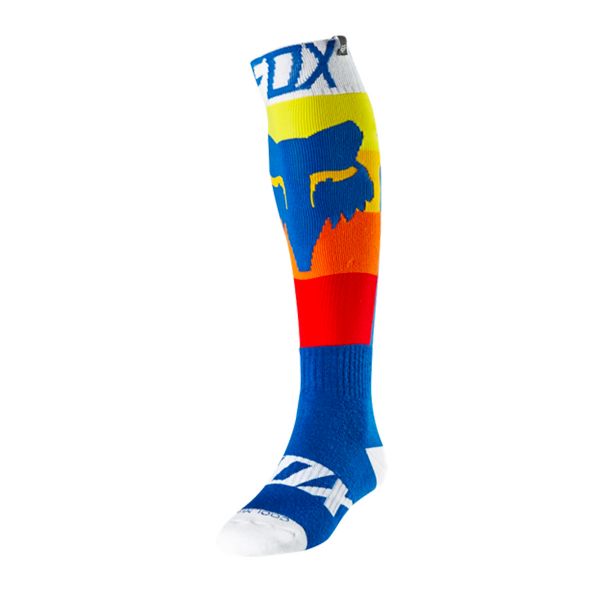 Calcetines Motocross FOX Coolmax Thin Draftr Blue