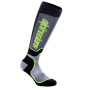 Calcetines Motocross Alpinestars Calcetines MX Plus Negro Gris Amarillo Fluo