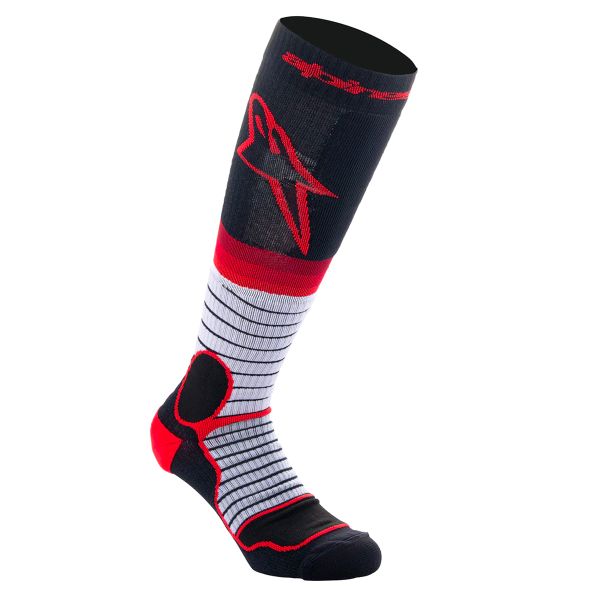 Calcetines Motocross Alpinestars Calcetines MX Pro Negro Gris Rojo
