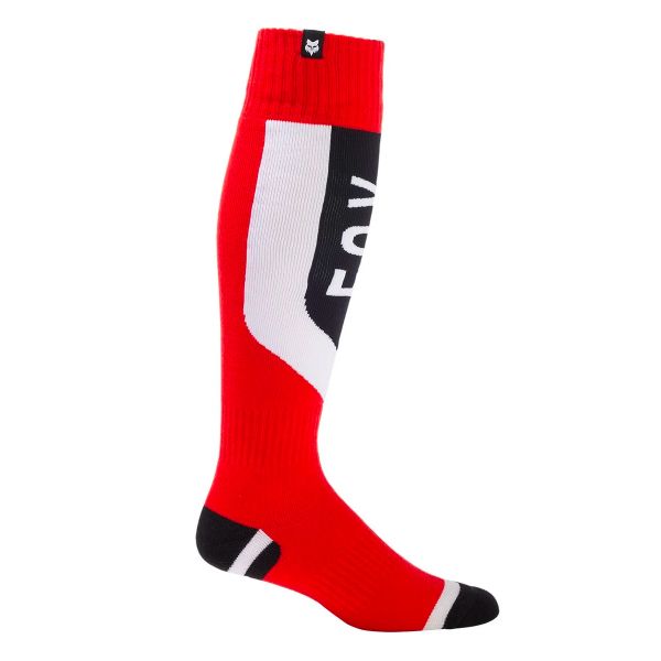 Calcetines Motocross FOX 180 Nitro Sock Flo Red