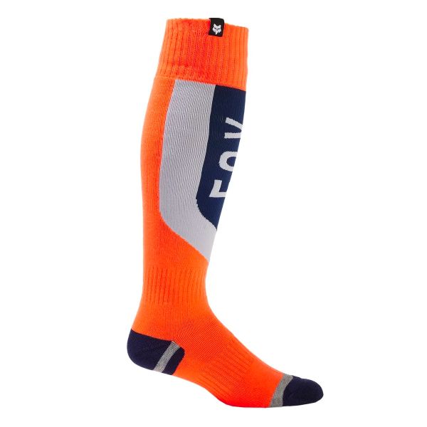 Calcetines Motocross FOX 180 Nitro Sock Navy Orange