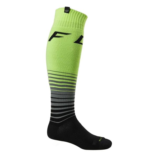 Calcetines Motocross FOX 360 Fgmnt Sock Flo Yellow