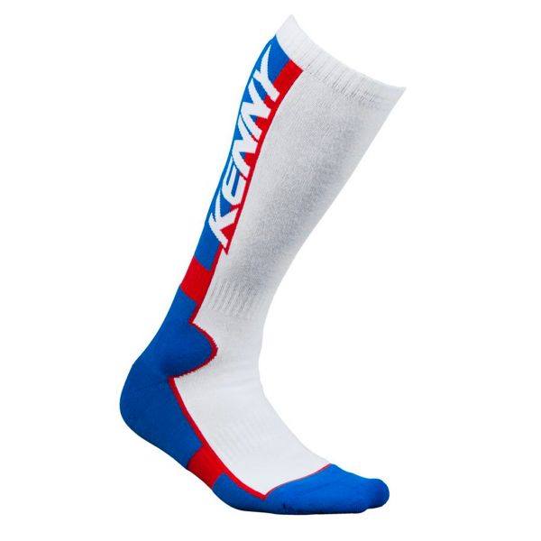 Calcetines Motocross Kenny MX Tech Blue White Red Socks