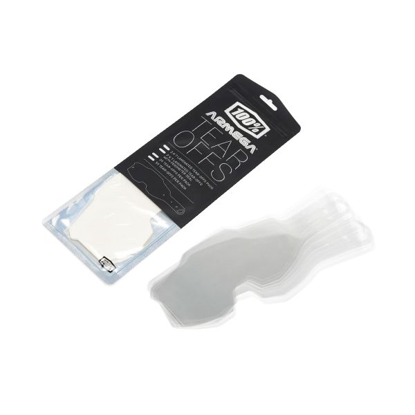 Pantalla Gafas Motocross 100% Tear Offs Desechables Armega x 50