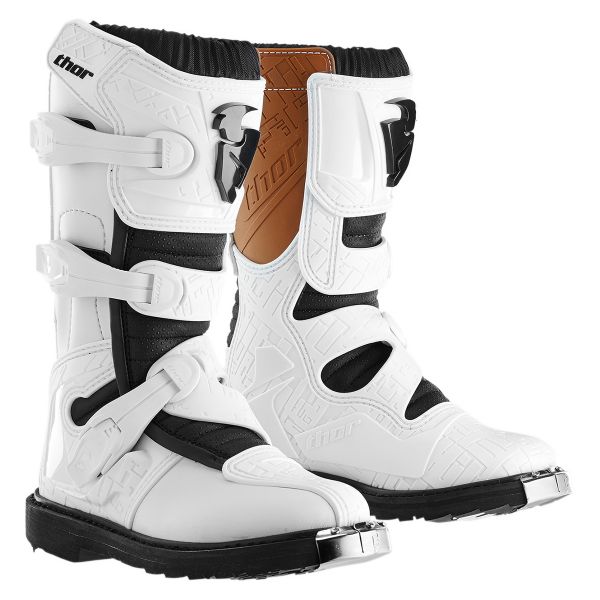 Botas Motocross Thor Blitz White Nio