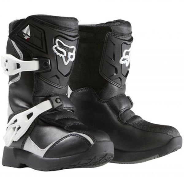 Botas Motocross FOX Comp 5K Black Silver (464)