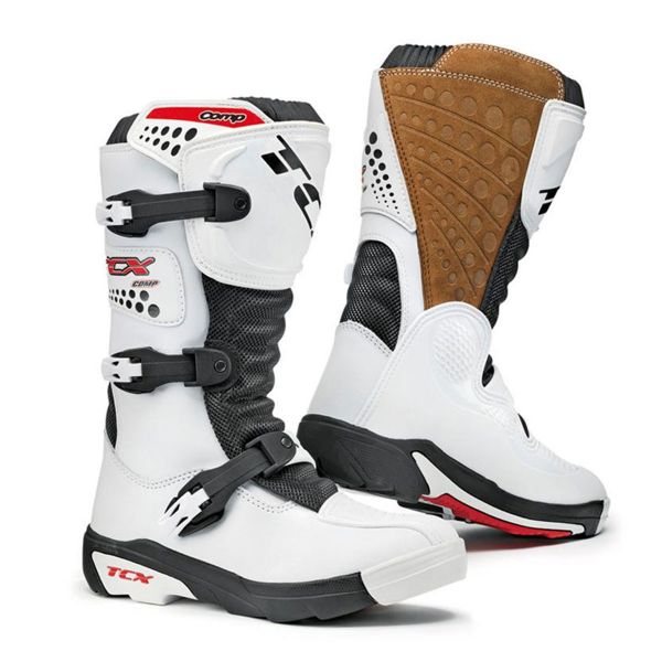 Botas Motocross TCX Comp Kid Blanco
