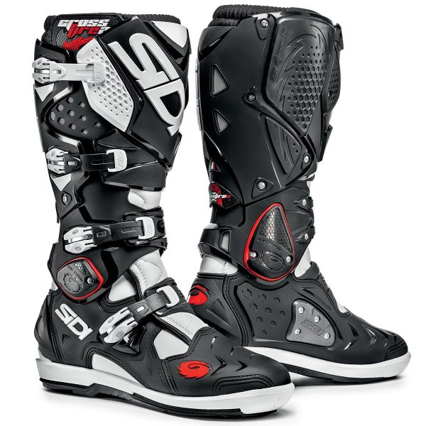 Botas Motocross SIDI Crossfire 2 SRS Black White