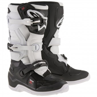 Botas Motocross Alpinestars TECH 7 S Negro Blanco Niño Botas Motocross Alpinestars TECH 7 S Negro Blanco Niño