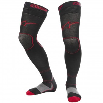 Calcetines Motocross Alpinestars Long Mx Socks Black Red Calcetines Motocross Alpinestars Long Mx Socks Black Red