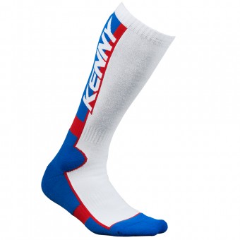 Calcetines Motocross Kenny MX Tech Blue White Red Calcetines Motocross Kenny MX Tech Blue White Red