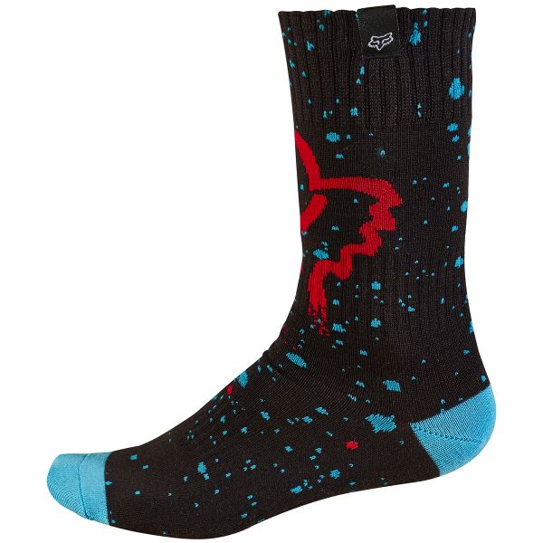 Calcetines Motocross FOX Nirv Socks Black Ni�o 001