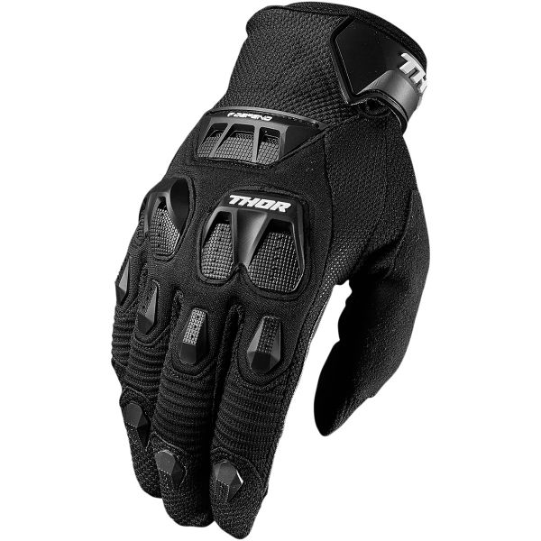 Guantes motocross Thor Defend Black