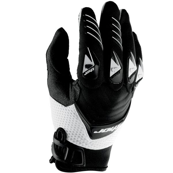 Guantes motocross Thor Deflector Black