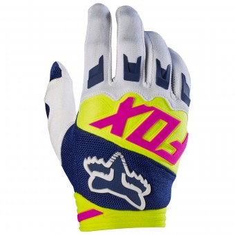 Guantes motocross FOX Dirtpaw Race Navy White 045