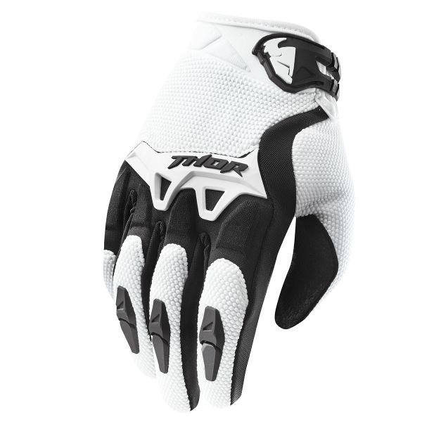 Guantes motocross Thor Spectrum Blanco Ni�o