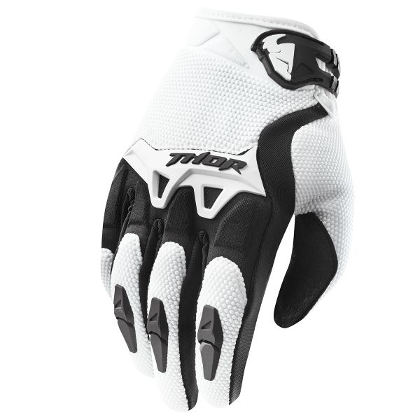 Guantes motocross Thor Spectrum Blanco