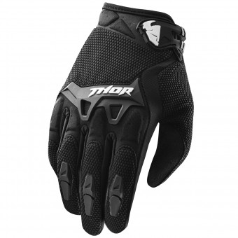 Guantes motocross Thor Spectrum Negro