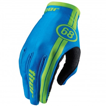 Guantes motocross Thor Void Course Blue Nio