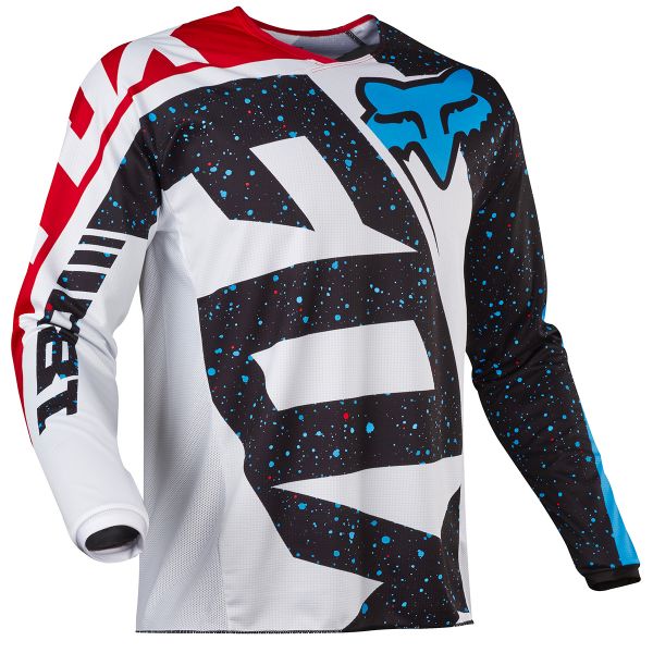 Camiseta Motocross FOX 180 Nirv Red White Ni�o 054