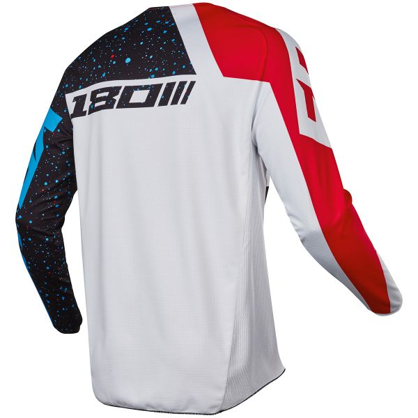 FOX 180 Nirv Red White Ni�o 054