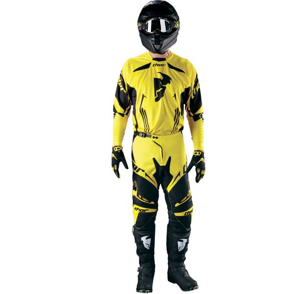 Thor Core Solid Yellow Jersey