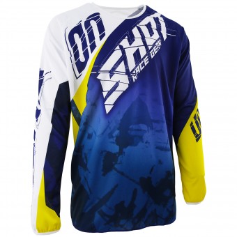 Camiseta Motocross SHOT Devo Squad Blue Yellow